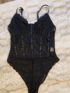 Black Lace Bodysuit